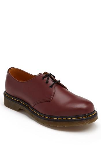 Men's Dr. Martens Plain Toe Derby Us / 7uk - Red