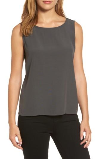 Women's Eileen Fisher Tencel Blend Tank - Brown