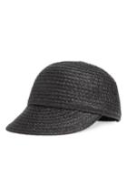 Women's Eric Javits Mondo Woven Cap - Black