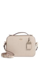 Kate Spade New York Carter Street - Large Juliet Leather Crossbody Bag - Beige