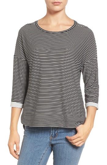 Women's Gibson Stripe A-line Tee