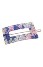 France Luxe Portrait On Tige Boule Barrette, Size - Blue