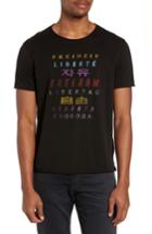 Men's John Varvatos Star Usa Freedom Fit T-shirt, Size Small - Black