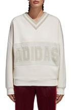 Women's Adidas Originals Adibreak Sweatshirt, Size - White