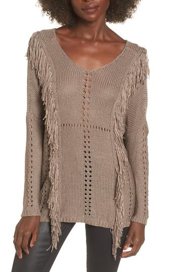 Women's Lira Clothing Enya Fringe Sweater