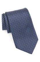 Men's John Varvatos Star Usa Geometric Silk Tie, Size - Blue