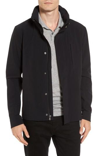 Men's James Perse Performance Utility Jacket (xl) - Black