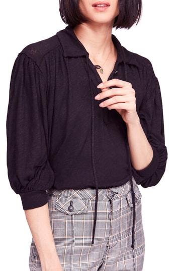 Women's Free People Rush Hour Top - Black