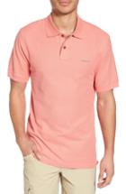 Men's Patagonia Belwe Relaxed Fit Pique Polo, Size - Pink
