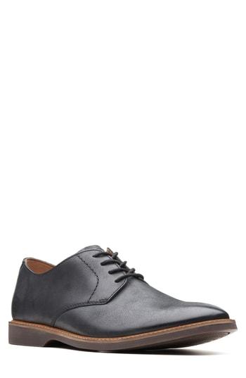 Men's Clarks Atticus Plain Toe Derby M - Black