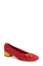 Women's Amalfi By Rangoni Roncade Bow Pump M - Red