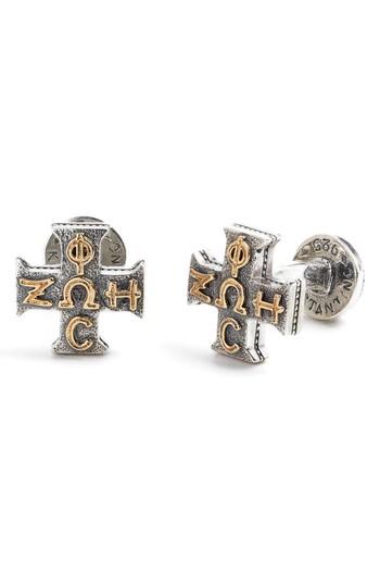 Men's Konstantino Stavros Cross Cuff Links