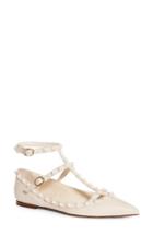 Women's Valentino Rockstud T-strap Flat