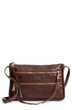 Hobo Mission Leather Crossbody Bag - Brown
