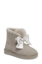 Women's Ugg Mini Gita Bow Boot M - Grey