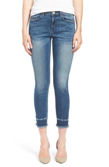 Women's Mcguire 'newton' Released Hem Crop Skinny Jeans - Blue