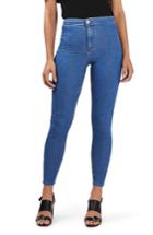 Women's Topshop Joni Skinny Jeans X 36 - Blue