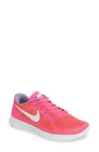 Women's Nike Free Rn 2 Running Shoe .5 M - Pink