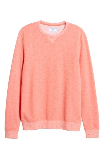 Men's Southern Tide Upper Deck Twill Shirt - Coral
