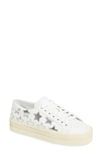 Women's Saint Laurent Double Court Classic Sneaker Us / 39eu - Ivory