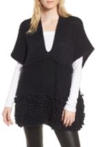 Women's Rebecca Minkoff Knit Poncho, Size - Black