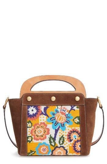 Tory Burch Bermuda Needlepoint Leather -