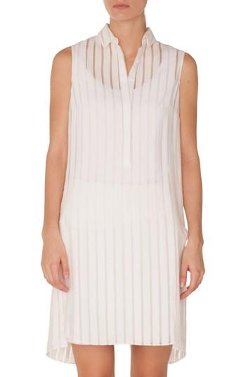 Women's Akris Punto Kodak Stripe Tunic - White