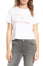 Women's Mother T-time Crop Graphic Tee