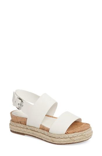 Women's Marc Fisher Ltd Oria Espadrille Platform Sandal M - White