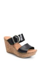 Women's B?rn Emmy Wedge Sandal M - Black