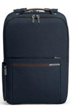 Men's Briggs & Riley 'kinzie Street' Medium Backpack - Blue