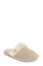 Women's Daniel Green Pammy Faux Fur Slipper M - Beige
