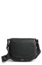Frances Valentine Small Ellen Leather Crossbody Bag - Black
