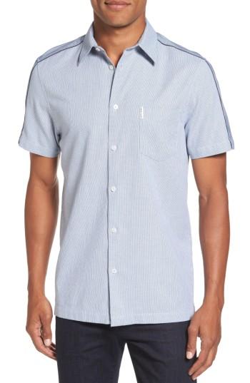 Men's Ben Sherman Dobby Short Sleeve Shirt
