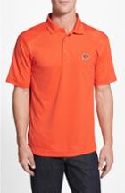 Men's Cutter & Buck Cincinnati Bengals - Genre Drytec Moisture Wicking Polo