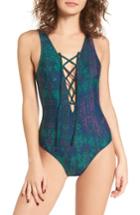 Women's Stone Row X Georgia May Jagger Tie Dye One-piece Swimsuit