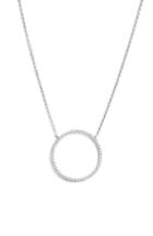 Women's Bony Levy 'simple Obsessions' Circle Pendant Necklace (nordstrom Exclusive)