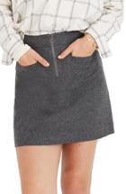 Women's Madewell Fireside Miniskirt - Grey