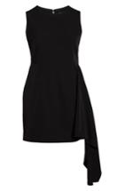 Women's Chelsea28 Asymmetrical A-line Dress - Black