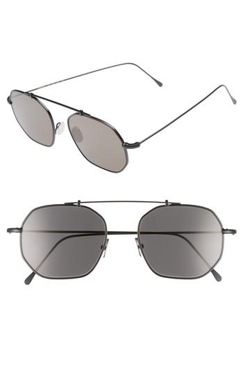 Men's L.g.r. Nomad 52mm Sunglasses - Black Matte/ Grey