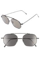 Men's L.g.r. Nomad 52mm Sunglasses - Black Matte/ Grey