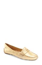 Women's Patricia Green 'bristol' Penny Loafer .5 M - Metallic