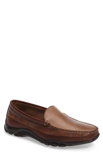 Men's Allen Edmonds 'boulder' Driving Loafer .5 D - Brown