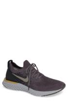 Men's Nike Epic React Flyknit Running Shoe M - Purple