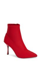 Women's Alice + Olivia Irin Bootie M - Red