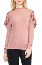 Women's Vince Camuto Drape Shoulder Sweater, Size - Pink