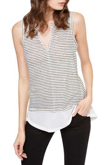 Women's Sanctuary City Layer Look Top - White