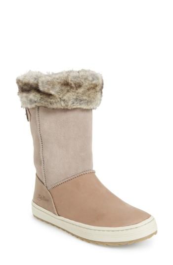 Women's Helly Hansen Alexandra 2 Waterproof Boot With Faux Fur Trim M - Grey