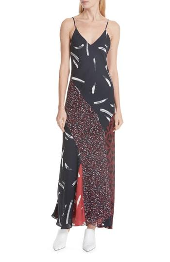 Women's Joie Braewin Silk Maxi Dress - Blue