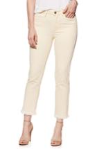 Women's Paige Hoxton High Waist Ankle Straight Leg Jeans - Yellow